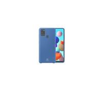 Coque en silicone bleu pour Samsung Galaxy A21S