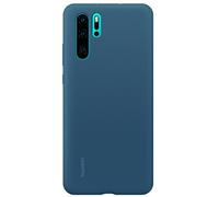 coque en silicone bleu pour smartphone huawei P30 PRO
