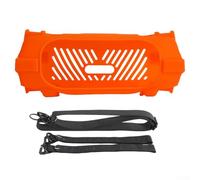 Coque en silicone compacte et élégante pour JBL Charge 6, parfaite pour les amateurs de musique en déplacement (orange)