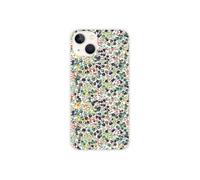 Coque en silicone imprimée compatible Apple iPhone 13 Liberty Wiltshire Vert