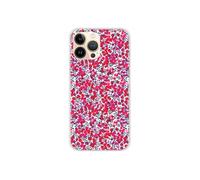 Coque en silicone - Compatible Apple iPhone 13 Pro Max - design liberty wiltshire rouge