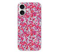 Coque En Silicone - Compatible Apple Iphone 16 - Design Liberty Wiltshire Rouge