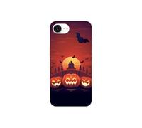 Coque en silicone - Compatible Apple iPhone 16e, Apple iPhone 17e - design crepuscule maudit
