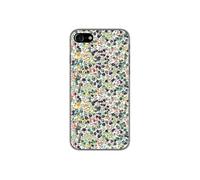 Coque en silicone - Compatible Apple iPhone 7 - design liberty wiltshire vert