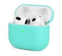 Coque en Silicone Compatible avec Airpods 3, Mocarheri Housse Protecteur pour AirPods 3ᵉ Génération 2021,Ultra-Thin, Étui de Protection Souple pour Airpods 3, LED Avant Visible