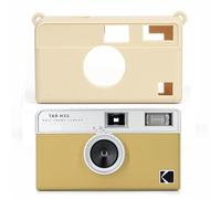 Coque en silicone compatible avec appareil photo Kodak Ektar H35 Demi-cadre, étui de protection souple résistant à l'usure et aux chutes Couleur unie Kaki