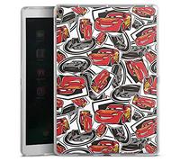 Coque en Silicone Compatible avec Apple iPad Pro 10.5 Coque Coque pour Tablette Cars Disney Pixar Lightning Mcqueen 95