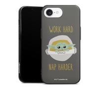 Coque en Silicone Compatible avec Apple iPhone 16e 2025 Étui Silicone Coque Souple Baby Yoda Déclaration Star Wars