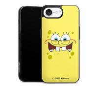 Coque en Silicone Compatible avec Apple iPhone 16e 2025 Étui Silicone Coque Souple Bob l'éponge Produit sous Licence Officielle Enfance