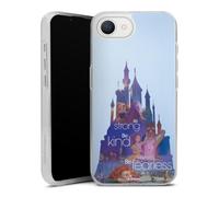 Coque en Silicone Compatible avec Apple iPhone 16e 2025 Etui Silicone Coque Souple Princesses Disney Produit sous Licence Officielle Disney