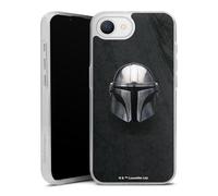 Coque en Silicone Compatible avec Apple iPhone 16e 2025 Etui Silicone Coque Souple Star Wars Produit sous Licence Officielle The Mandalorian