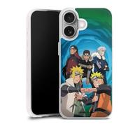 Coque en Silicone Compatible avec Apple iPhone 17 Etui Silicone Coque Souple Hokage Naruto Shippuden Produit sous Licence Officielle