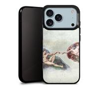 Coque en Silicone Compatible avec Apple iPhone 17 Pro Étui Silicone Coque Souple Michel-Ange ¼uvre d'art Peinture