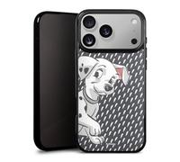 Coque en Silicone Compatible avec Apple iPhone 17 Pro Max Étui Silicone Coque Souple 101 dalmatiens Disney Produit sous Licence Officielle