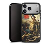 Coque en Silicone Compatible avec Apple iPhone 17 Pro Max Étui Silicone Coque Souple France Peinture Révolution