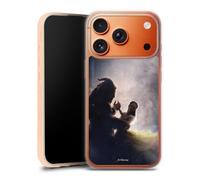 Coque en Silicone Compatible avec Apple iPhone 17 Pro Max Etui Silicone Coque Souple La Belle et la Bête Princesses Disney Produit sous Licence Officielle