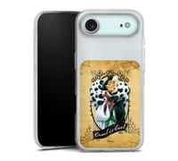 Coque en Silicone Compatible avec Apple iPhone Air Etui Silicone Coque Souple 101 dalmatiens Cruella Produit sous Licence Officielle