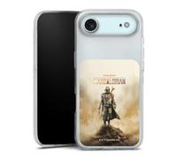 Coque en Silicone Compatible avec Apple iPhone Air Etui Silicone Coque Souple The Mandalorian Star Wars Produit sous Licence Officielle