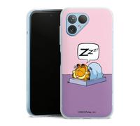 Coque en Silicone Compatible avec Fairphone 5 Etui Silicone Coque Souple Garfield Chat Bande dessinée