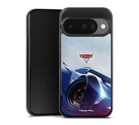 Coque en Silicone Compatible avec Google Pixel 10 Étui Silicone Coque Souple Disney Pixar Jackson Storm Cars