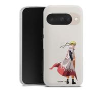 Coque en Silicone Compatible avec Google Pixel 10 Etui Silicone Coque Souple Naruto Shippuden Hokage Sensei