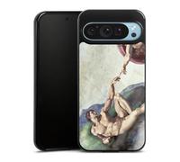 Coque en Silicone Compatible avec Google Pixel 9 Étui Silicone Coque Souple Michel-Ange ¼uvre d'art Peinture