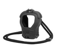 Coque en Silicone Compatible avec Haut-Parleur BT Portable DEWALT avec lanière, Petit Manchon léger et Facile à Installer (Noir)