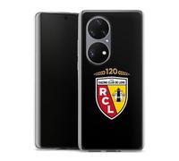 Coque en Silicone Compatible avec Huawei P50 Pro Etui Silicone Coque Souple RC Lens Produit sous Licence Officielle Logo