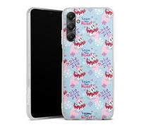 Coque en Silicone Compatible avec Samsung Galaxy A05s Etui Silicone Coque Souple La Reine des neiges Olaf Saint-Valentin Disney