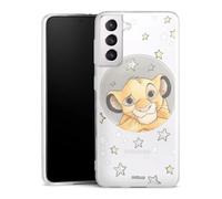 Coque en Silicone Compatible avec Samsung Galaxy S21 5G Etui Silicone Coque Souple Simba Disney Le Roi Lion