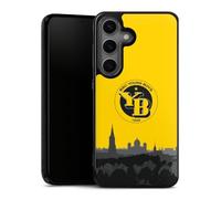 Coque en Silicone Compatible avec Samsung Galaxy S25 Étui Silicone Coque Souple BSC Young Boys Logo Produit sous Licence Officielle