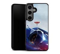 Coque en Silicone Compatible avec Samsung Galaxy S25 Étui Silicone Coque Souple Disney Pixar Jackson Storm Cars