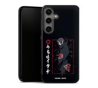 Coque en Silicone Compatible avec Samsung Galaxy S25 Étui Silicone Coque Souple Itachi Uchiha Produit sous Licence Officielle Naruto Shippuden
