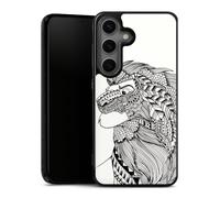 Coque en Silicone Compatible avec Samsung Galaxy S25 Étui Silicone Coque Souple Le Roi Lion Produit sous Licence Officielle Mufasa
