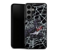 Coque en Silicone Compatible avec Samsung Galaxy S25 Étui Silicone Coque Souple Marvel Venom Méchant