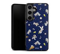 Coque en Silicone Compatible avec Samsung Galaxy S25 Étui Silicone Coque Souple Mickey Astrologie Espace