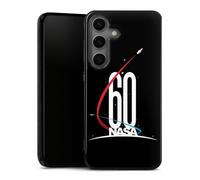 Coque en Silicone Compatible avec Samsung Galaxy S25 Étui Silicone Coque Souple NASA Astronaute Cosmos