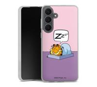 Coque en Silicone Compatible avec Samsung Galaxy S25 FE Etui Silicone Coque Souple Garfield Chat Bande dessinée