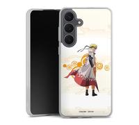Coque en Silicone Compatible avec Samsung Galaxy S25 FE Etui Silicone Coque Souple Naruto Shippuden Hokage Produit sous Licence Officielle