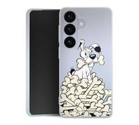 Coque en Silicone Compatible avec Samsung Galaxy S26 Etui Silicone Coque Souple Asterix Enfance Idefix