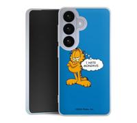 Coque en Silicone Compatible avec Samsung Galaxy S26 Etui Silicone Coque Souple Garfield Chat Dicton