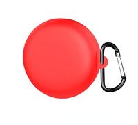 Coque en silicone compatible avec Soundcore Sleep A30 - Coque de protection avec mousqueton - Antichocs et anti-poussière - Rouge