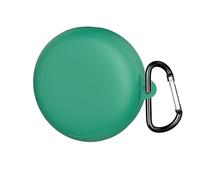 Coque en silicone compatible avec Soundcore Sleep A30 - Coque de protection avec mousqueton - Antichocs et anti-poussière - Vert