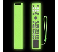 Coque en silicone compatible avec télécommande HISENSE ERF6A66 offrant un soutien tactile et sans entrave (vert lumineux)