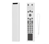 Coque en silicone compatible avec télécommande HISENSE ERF6A66 offrant un soutien tactile et sans entrave (blanc)