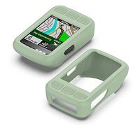 Coque en silicone compatible avec Wahoo Elemnt Bolt V2 GPS de cyclisme/vélo - Coque de protection pour ordinateur de vélo (vert)