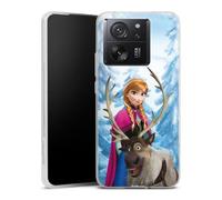 Coque en Silicone Compatible avec Xiaomi 13T Pro Etui Silicone Coque Souple Produit sous Licence Officielle La Reine des neiges Anna Disney