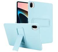 Coque en silicone compatible avec Xiaomi Mi Pad 5/MiPad 5 Pro 11" 5G 2021, coque de protection intégrale antichoc avec béquille, bleu clair
