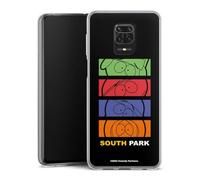 Coque en Silicone Compatible avec Xiaomi Redmi Note 9 Pro Etui Silicone Coque Souple South Park Articles pour Fans Dessin animé
