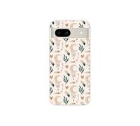 Coque en silicone - Compatible Google Pixel 8a - design jardin des songes
